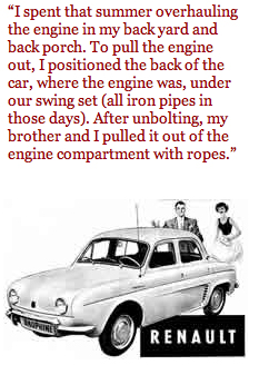 Adam Burlock's First Car