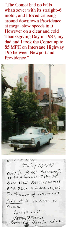 first car mercury comet