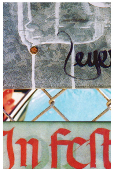 typography collage