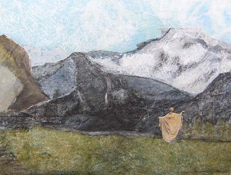 mountain collage